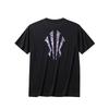 Anta Kyrie Shield Simple Round Neck Pullover Loose Short Sleeve T-Shirt Unisex Tops Basic-Black 172531114-4