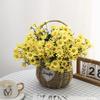 Artificial Silk Chrysanthemum Bouquet For Wedding Decor Home Office Styling