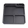 Heat Resistant Plastic Organizers Tray Feature Integrated Magnetic Plate and Multiple Dividers for Neat Parts Storage