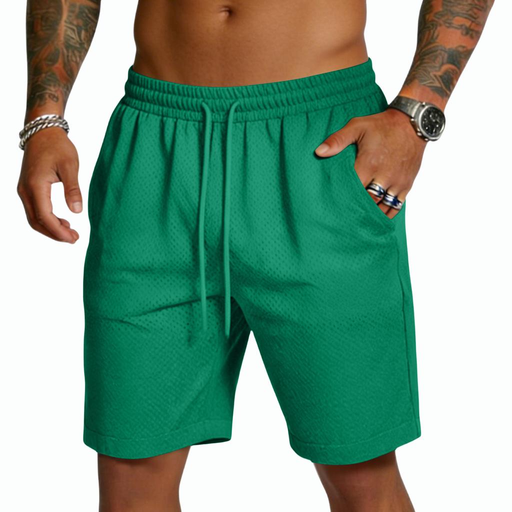 Men's Casual -Weave Drawstring Shorts