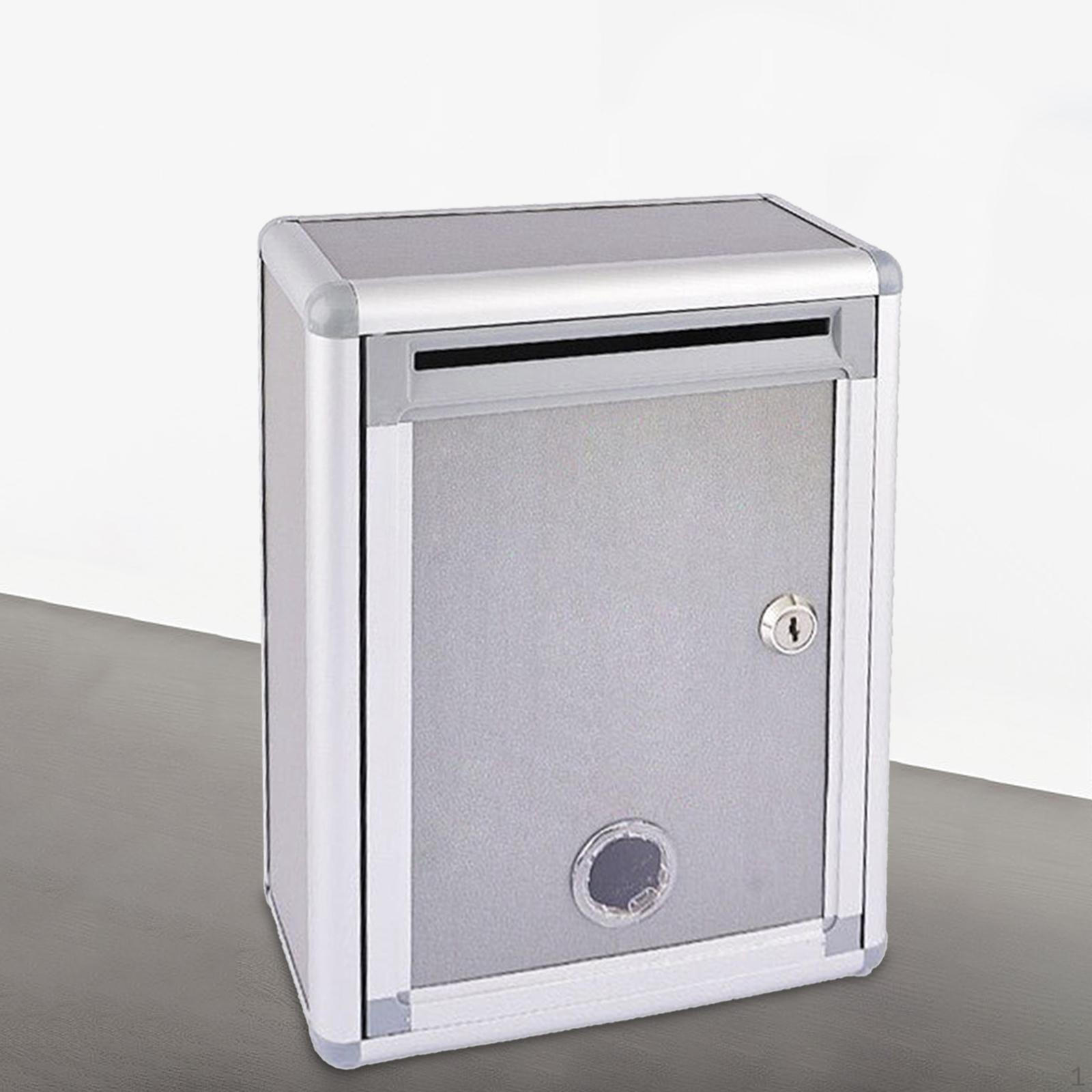 

Ящик для предложений с замком. Органайзер. Многофункциональный почтовый ящик для хранения конвертов. Front Slot