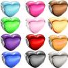 Miniso Multiple Colors Heart Bead Charms Fit Original Design Snake Copper Bracelet Necklace Beads For DIY Style Jewelry Piece Women Gift