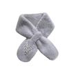 Autumn and winter scarf women's autumn and winter plush pearl diamond versatile imitation Rex rabbit hair sweet and cute scarf
