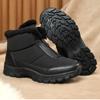 Waterproof Women Winter Ankle Boots Front Zipper Plush Snow Boots Non‑Slip Warm Outdoor Cold‑Proof Short Booties