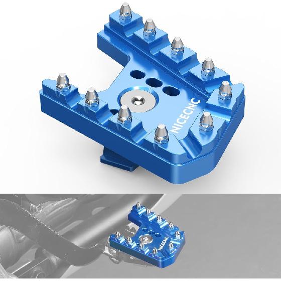 

NICECNC Blue Brake Lever Pedal Extender Compatible with Yamaha Tenere 700/XTZ700 2019 2020 2021 2022 2023 2024, Tenere 700 Rally Edition 2020-2024 синий