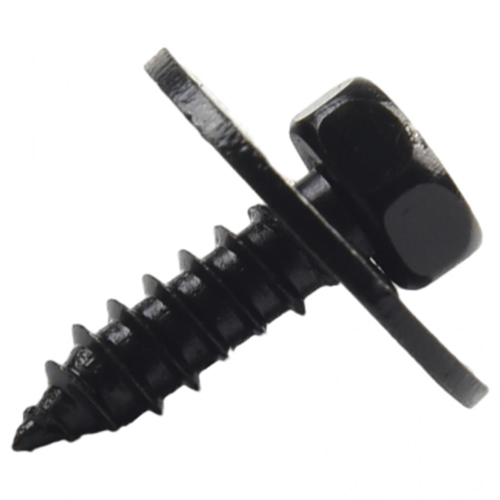 Fastener Screw Bolt For BMW Metal Screw Clips Silver