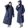 Kairi Raincoat with Waist Bag (Navy, M)