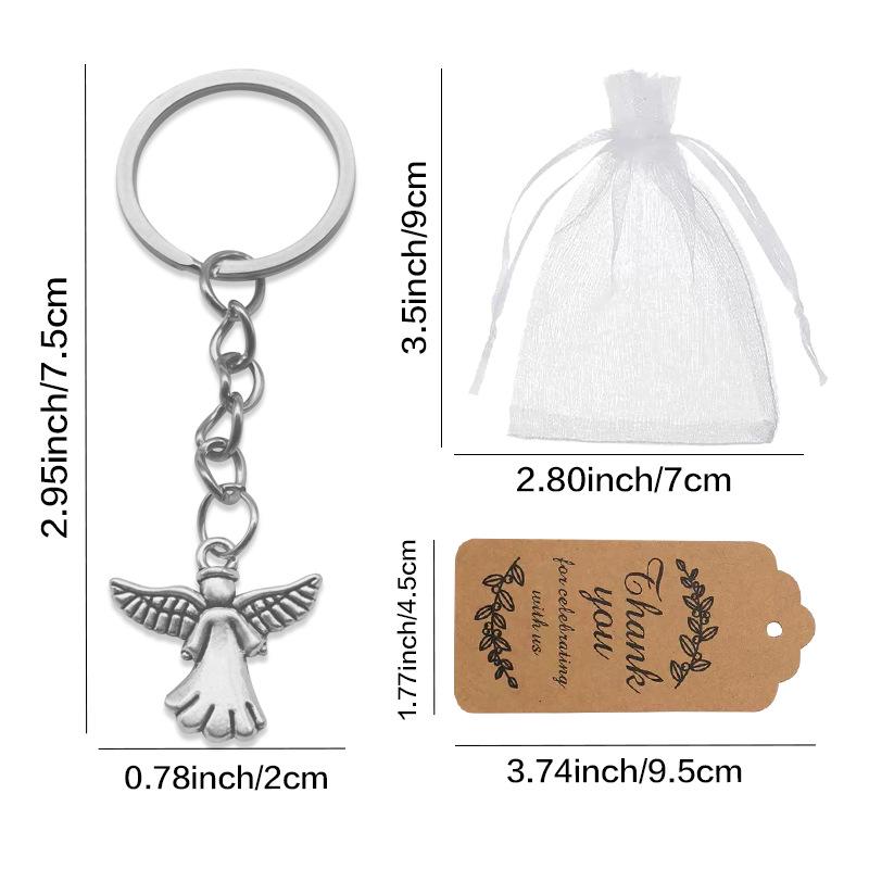 Angel Pendant Keychain - Perfect Coming-of-Age Party Gift