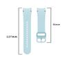 No Gaps 20mm Silicone Band for Samsung Galaxy Watch 7 6 4 Classic 42mm 46mm 43mm Strap for Galaxy Watch 4 5 Pro 6 Watchband