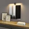 Black Wall Sconce for Bathroom 28In Vanity Light Fixture 3000K Indoor Bathroom Sconce Over Mirror 360° Rotate for Living Room