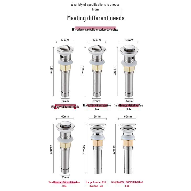 GLBO 304 Stainless Steel Flip Drainer Kit