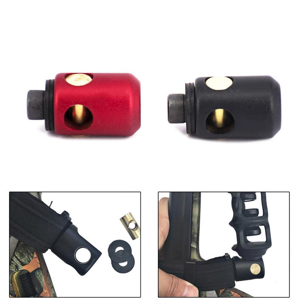 Buy Compound Bow Stabilizer Aluminum Mounting Bracket Adapter Archery
