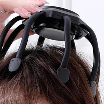 Elektrischer Kopfmassagegerät Scratcher Scalp Greifer 8 Klaue Hand langlebiger Arm