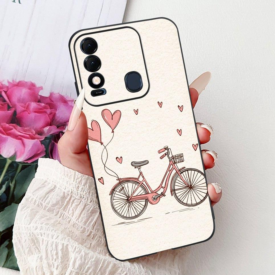 

New Fashion Back Cover For Tecno Spark 8 8p 8c 8 Pro Case For Spark8c KG5k Phone Shell Cool Animals Luxury Girly Soft Silicone Spark 8c