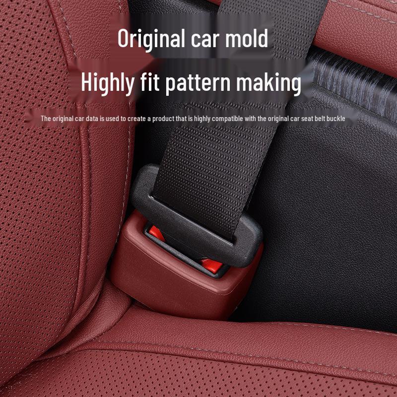 Car Seat Belt Headrest Fixator Buckle Protector Cover