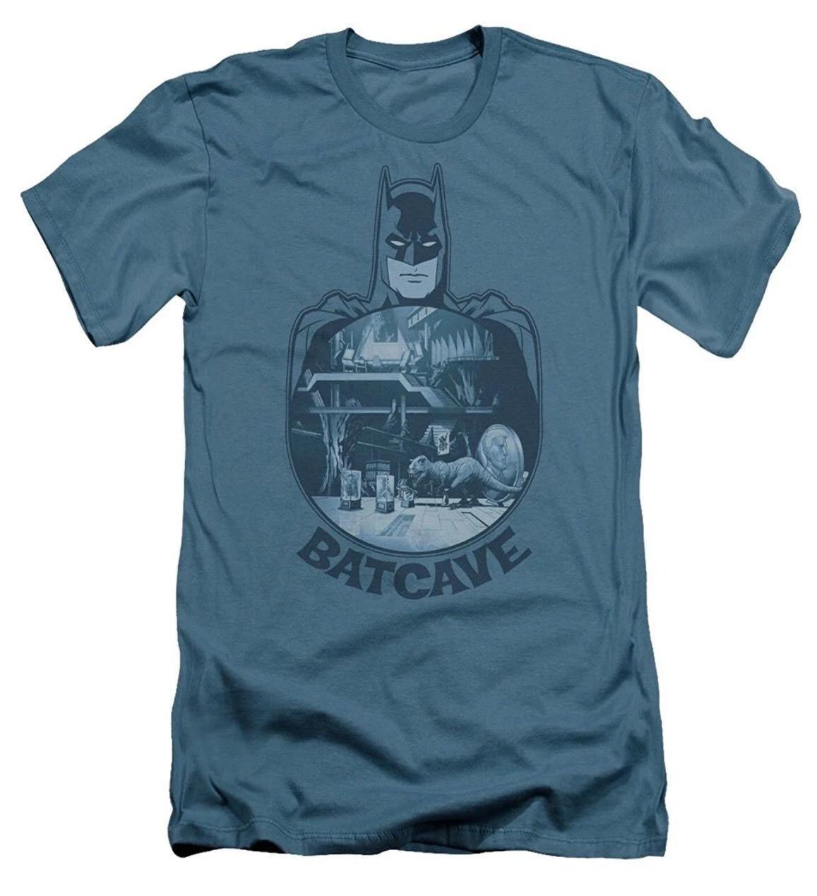 Batman - Batcave 100% Cotton T-shirt Mens Tees Top - Adult/Unisex sizes - NEW! 3XL