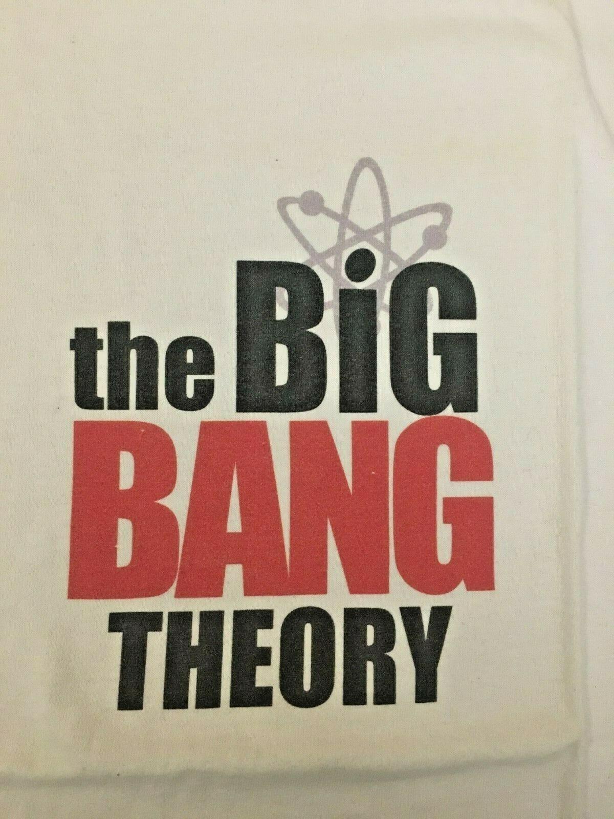 The Big Bang Theory Logo TV Series Men T-ShirtAvailable in Large XL 2X XXXL