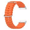 For Fitbit Sense/Sense 2/Versa 3/Versa 4 Smart Watch Band Adjustable Silicone Ocean Strap Replacement