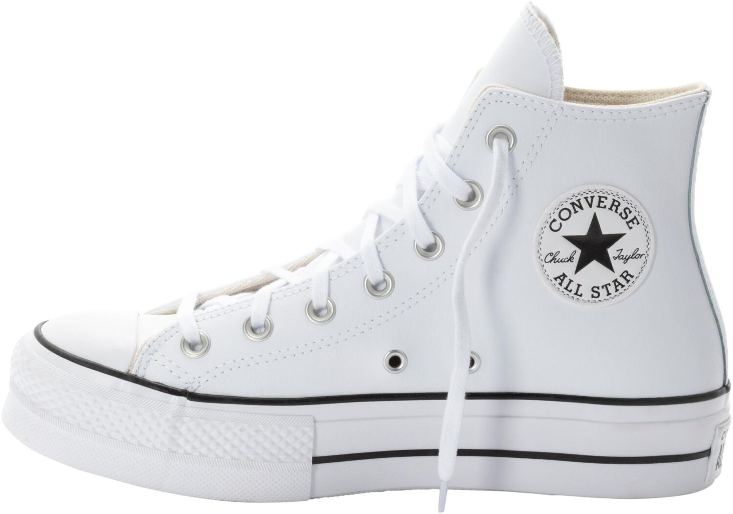 

Кроссовки Converse Chuck Taylor All Star Lift Leather High белый/черный/белый 36 ½