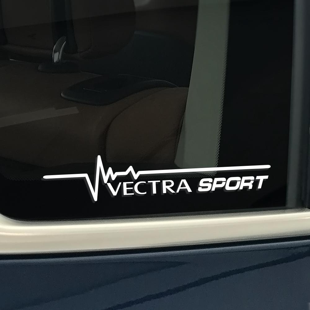 For Opel Astra Opc Insignia Corsa Vectra Zafira Grandland Meriva Car Side Window Lightning Stickers Auto Exterior Decor Decals
