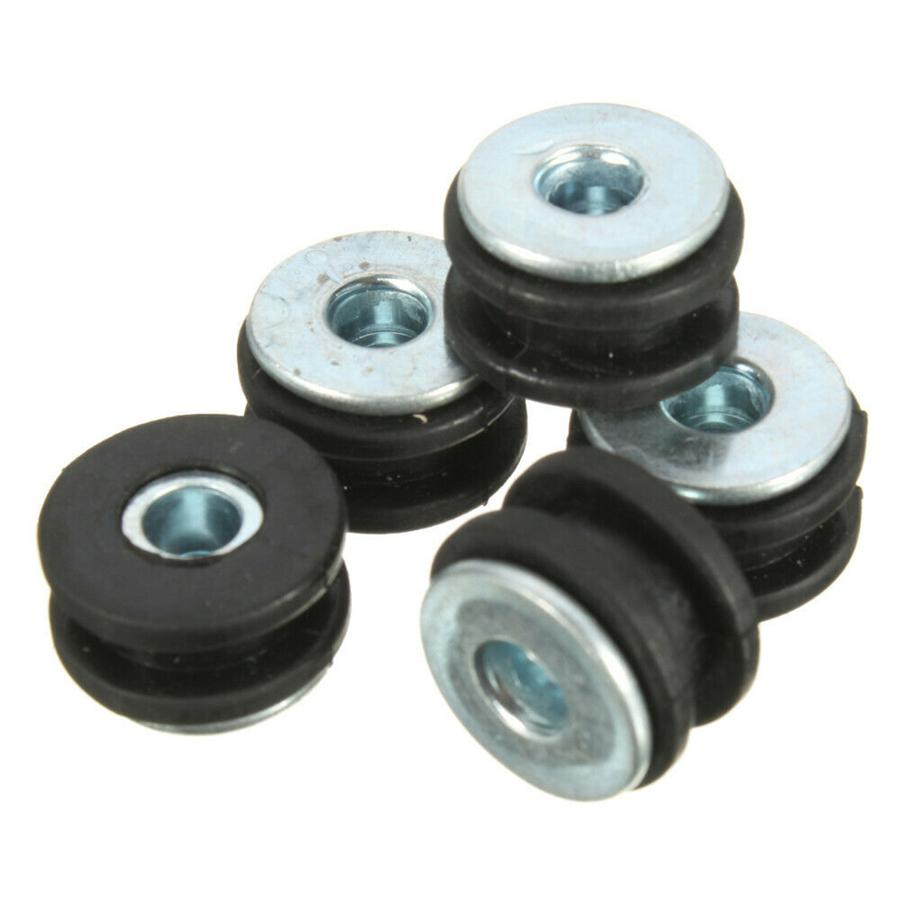 30PCS Motorcycle Rubber Grommets Bolt For Honda Yamaha Suzuki Kawasaki Fairing