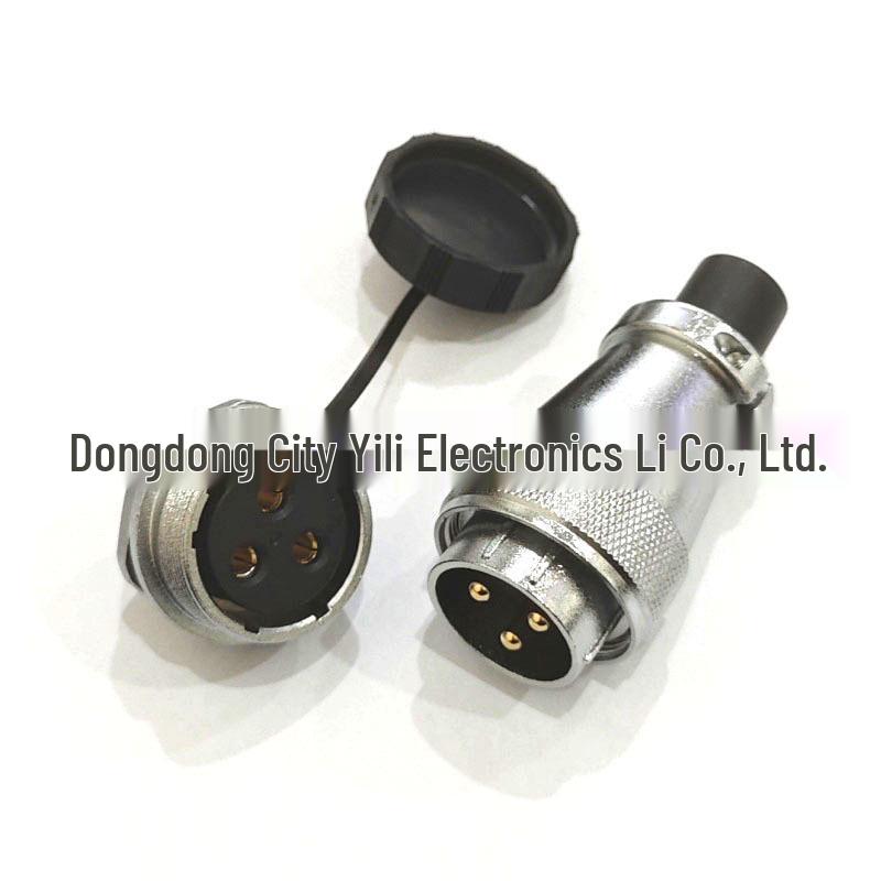 WS28 Circular Aviation Plug Socket - 26-Pin Industrial DS Connector for TQ+Z Robotics