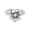 Bien Vetu Moissanite Ring 5-Carat In-Ring Pave 112