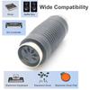 2pcs 5 Pin DIN MIDI Female to Female Audio Type Recorder Amplifier Extension Adapter Gender Changer for Live Performance Studio