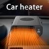 12V 360° Rotation Car Heater Car Heating And Cooling Dual-Use Car Window Defogging And Defrosting 500W Electric Car Heater