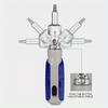 15in 1 Portable Precision Ratchet Screwdriver Set with Magnetic Bit, Multifunctional Repair Tool Combination Tool