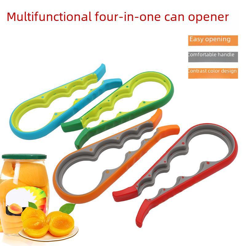 Versatile 8-in-1 Bottle Stopper with Four-Position Opener for Easy Use On Any Size Bottle.