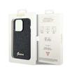 Guess Disco Metal Script Case For Iphone 13 Pro Max - Black