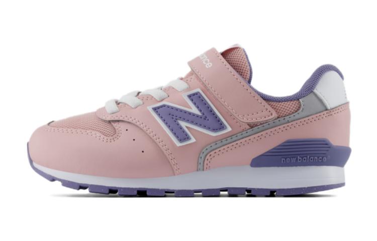 New Balance NB 996 Cushioning, Wear Resistant Low top Kids' Running Shoes Gray Pink Kids' YV996EC3