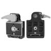 Aluminum Alloy Quick Release Clamp Adapter Plate for DSLR Camera Tripod Ball Head