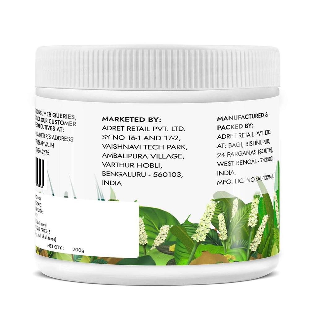 Kapiva Isabgol+ 200gm Psyllium Husk Powder for Digestion Constipation Relief High Fiber Supplement