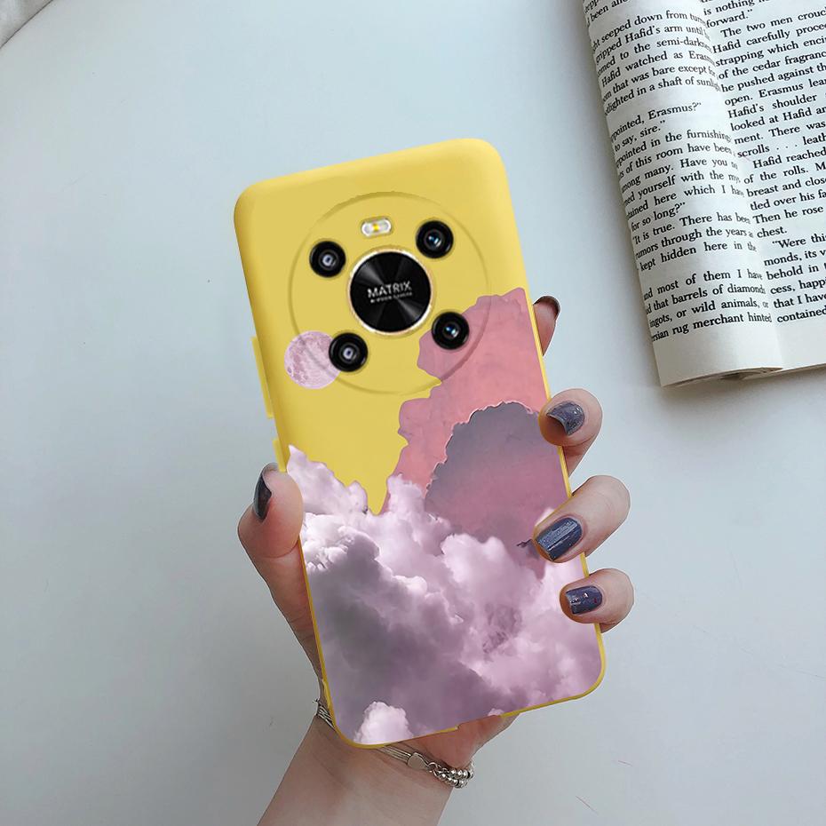 For Huawei Honor X9 2022 Case Cover on Honor X9 4G Phone Bumper Protector TPU Shell For Fundas Honor X9 X 9 HonorX9 Cover Flower