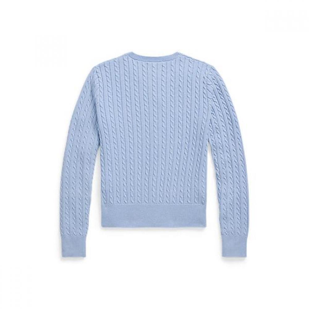 Polo Kids Girls 7 16 Years Old Mini Cable Cotton Cardigan  Cwposweg6820559999 