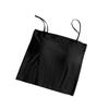 Bonas Women's Camisole with Bra Pads, Dual-Layer, Bra-Free, Summer Thin Style, Beautiful Back Tube Top