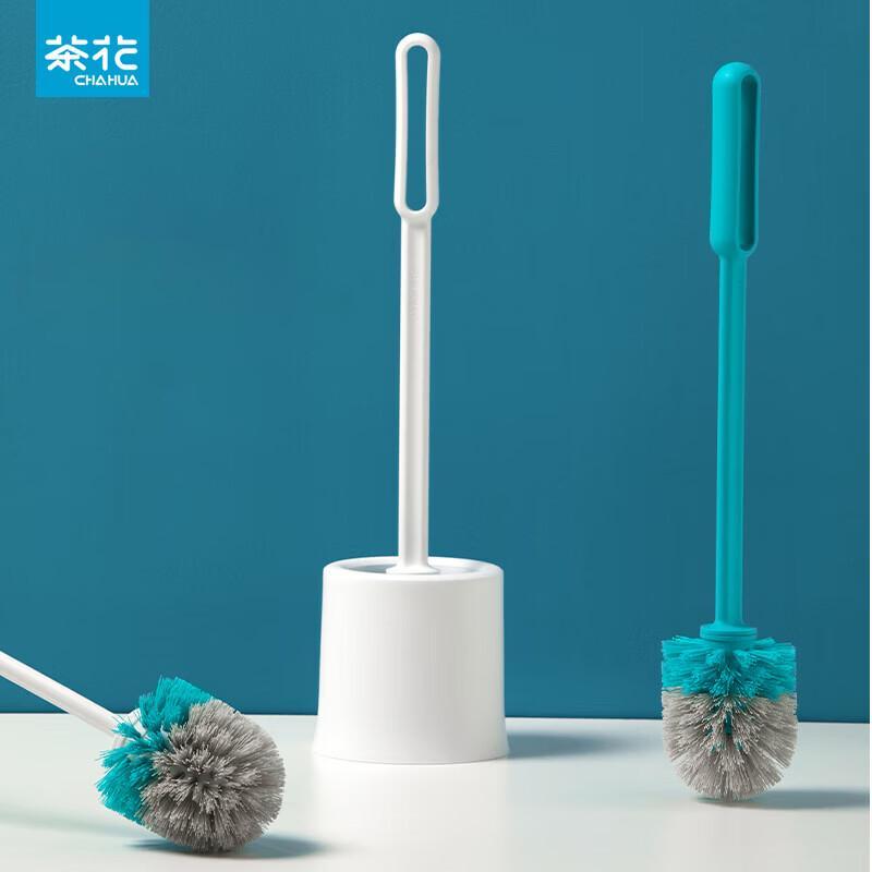 CHAHUA Plastic Toilet Brush with Holder