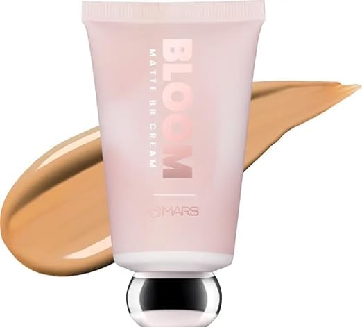 Матирующий BB-крем Bloom, Оттенок Tan, Легкое покрытие, с Ниацинамидом, Маслом семян жожоба, Пантенолом