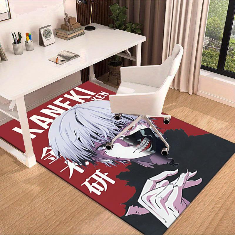 Tokyo Ghoul Kaneki's Struggle Area Rug Office rug, Chair Rug, Decor Carpet Livingroom bedroom Mat, Large Size Fan gifts Christmas gifts