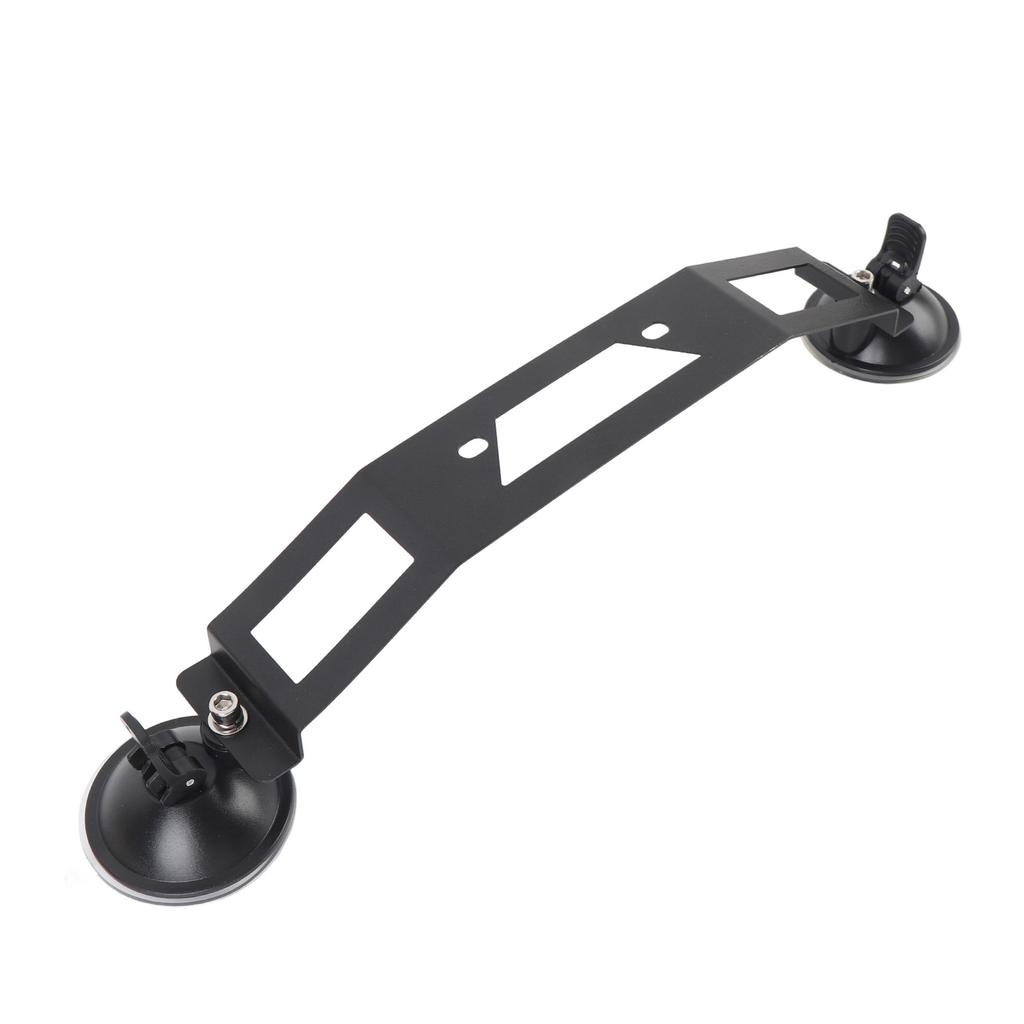 Suction Cup Sunroof Mount Multifunctional Black Iron Car Suction Cup Mounting Kit for RVs Yachts Sedans SUVs