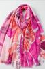 Colorful Scarf with Abstract Pattern 180x90