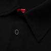 Camisa Deportiva de Manga Corta con Cuello Multicolor para Hombre