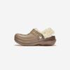 Crocs Zueco Clásico Forrado de Lana para Niños Pequeños [CRS212857-MUSHROOM]