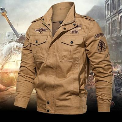 2024 Mode Herren Outdoor Casual Baumwolljacke