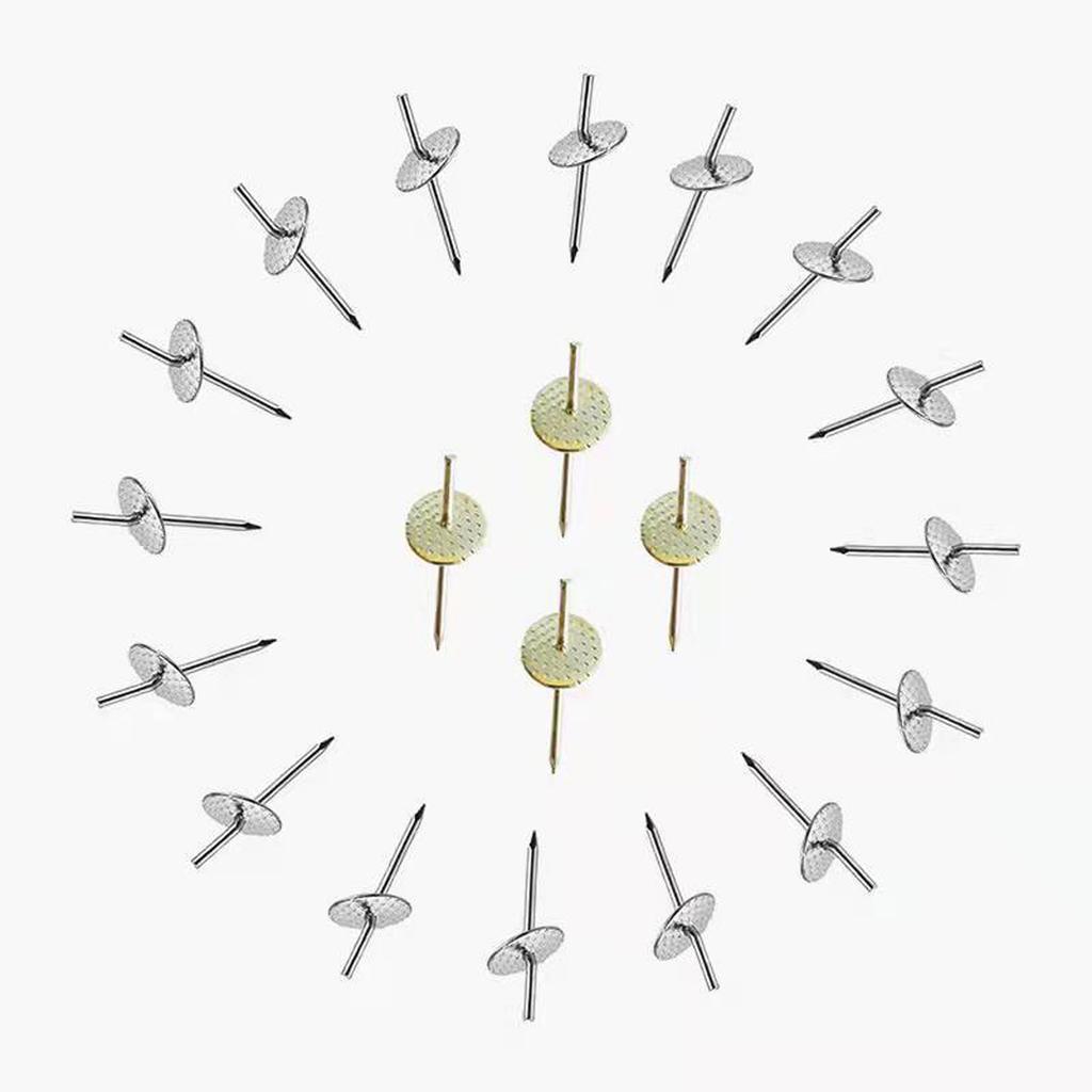 50 Pcs Picture Frame Hangers Kit Picture Hanging Tacks Picture Hangers for Drywall Wooden  Picture