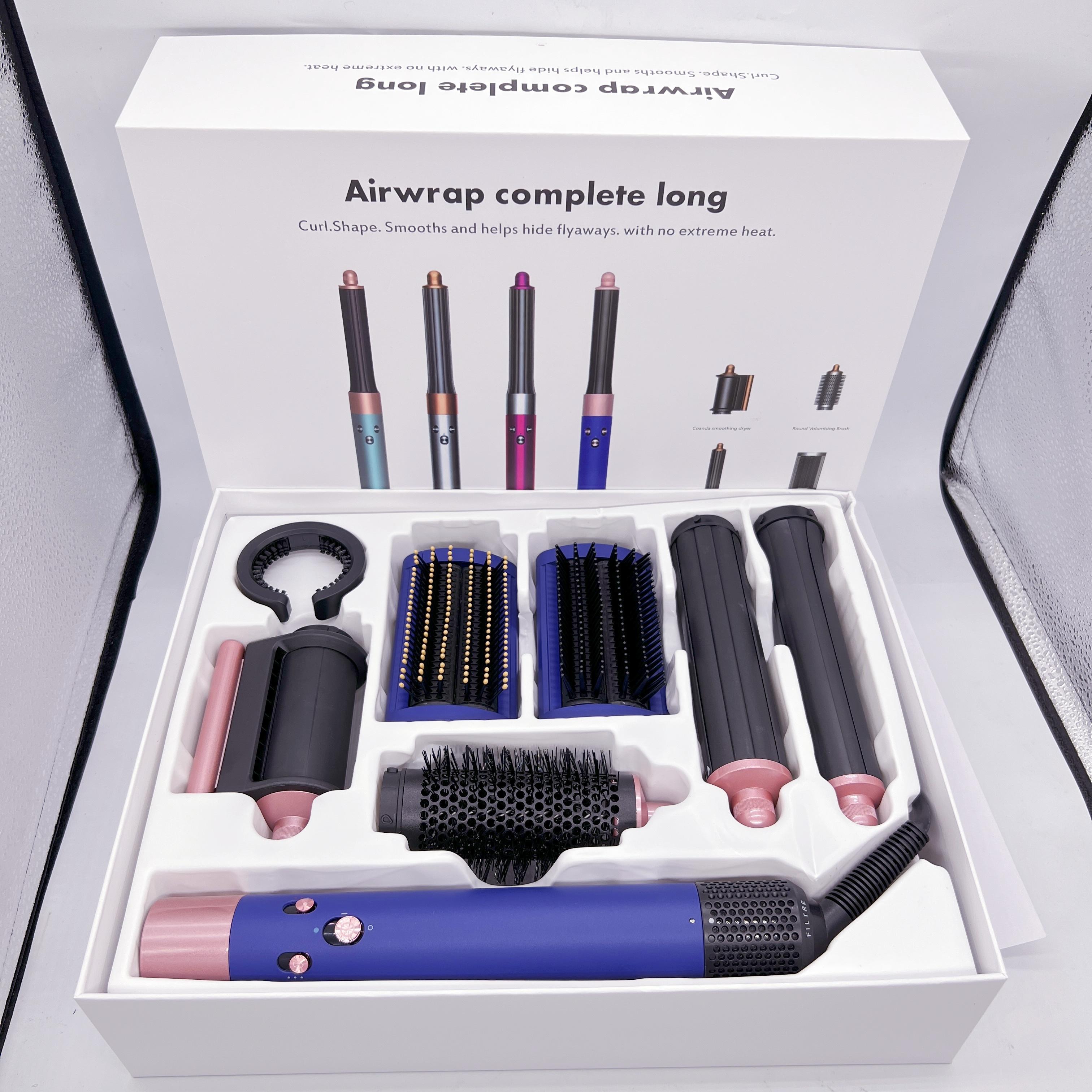 Auto Wrap 1300W Professional Power Electric Hair Dryer Foldable 6 1 BLDC Brushless 110000 RPM Blow Dryer for Household Use EU Plug&110-120 V