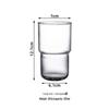 Shangqi Stackable Colored Glass Cups