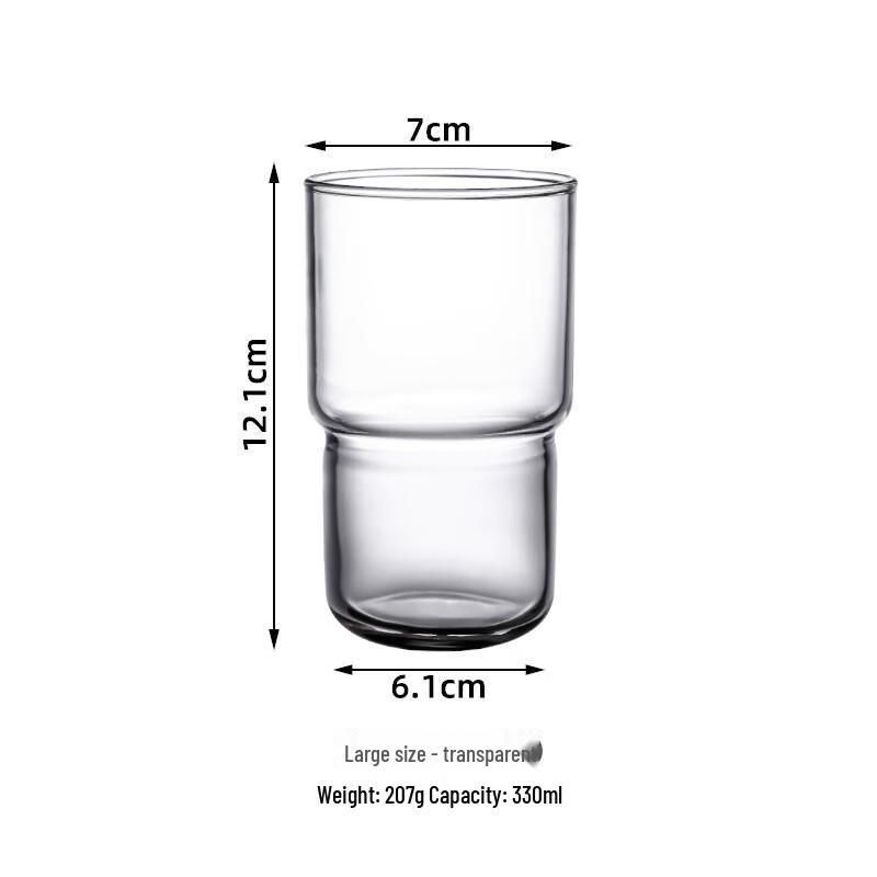 Shangqi Stackable Colored Glass Cups